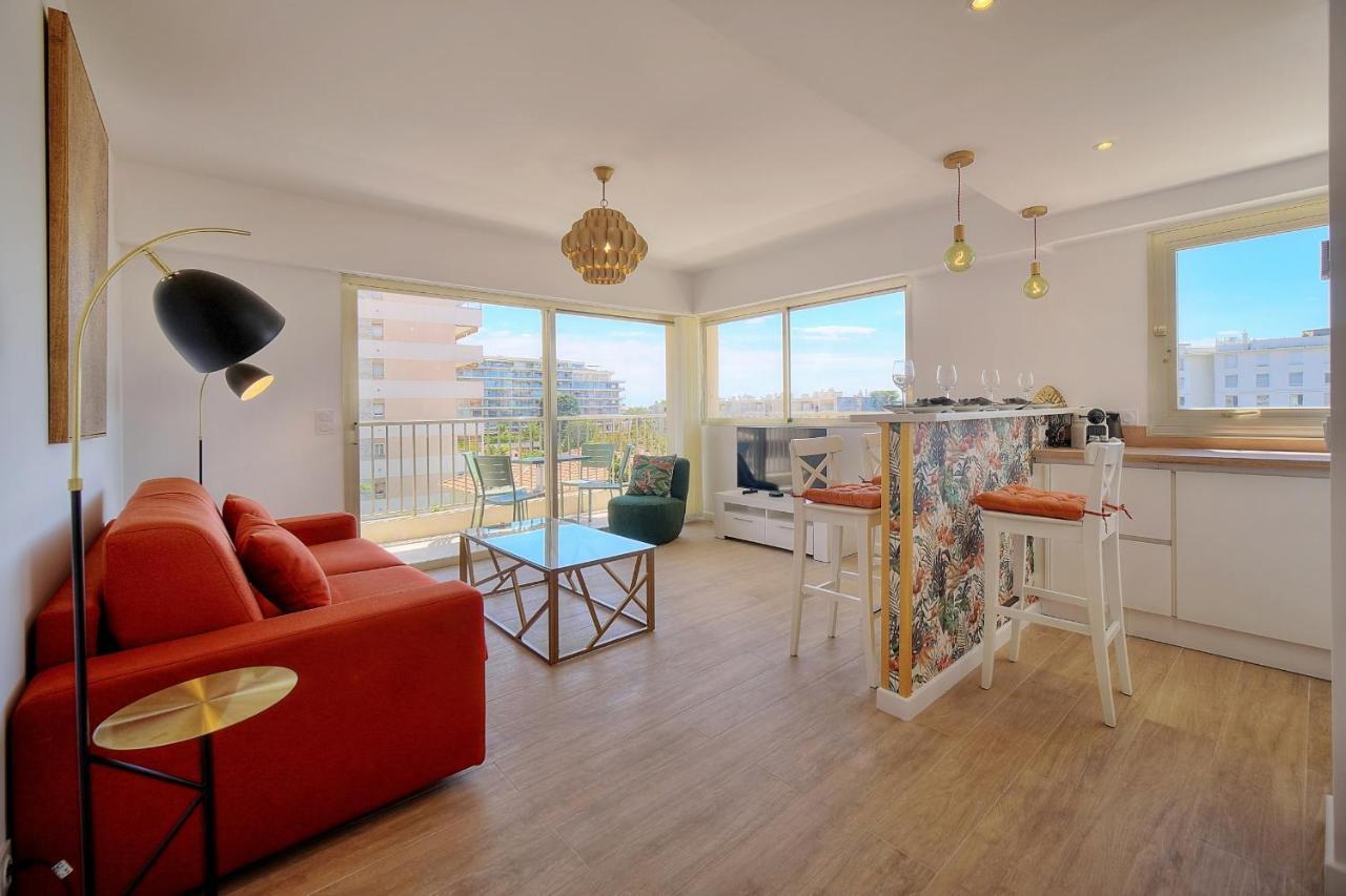 Appartamento Immogroom - 5 Min From The Croisette Beaches - Terrace - Ac - Sea View *