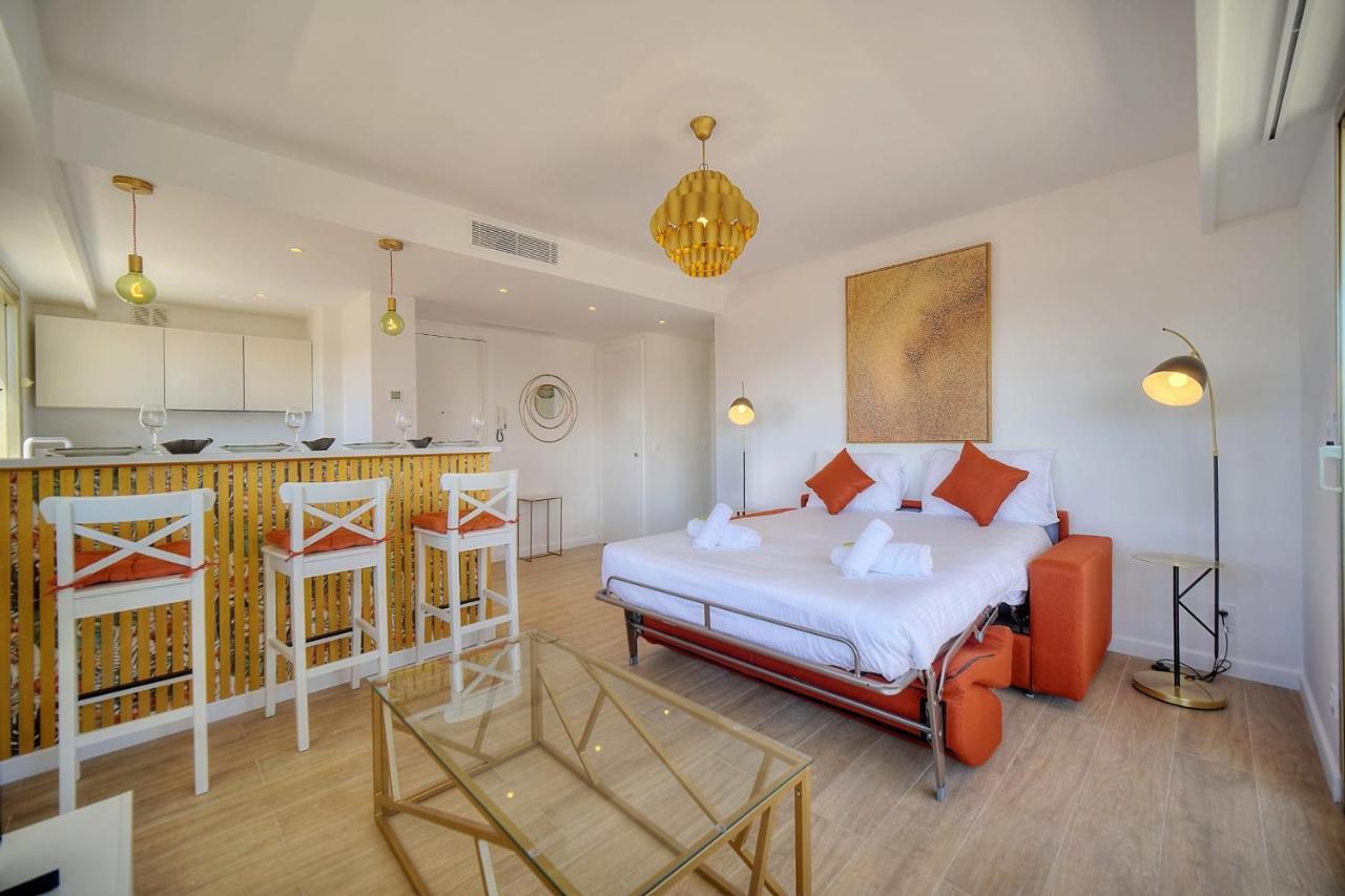 Immogroom - 5 Min From The Croisette Beaches - Terrace - Ac - Sea View