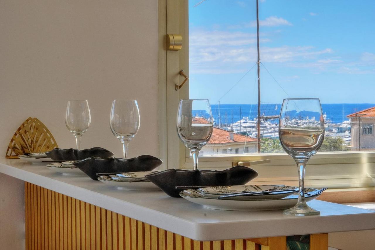 Immogroom - 5 Min From The Croisette Beaches - Terrace - Ac - Sea View * Cannes