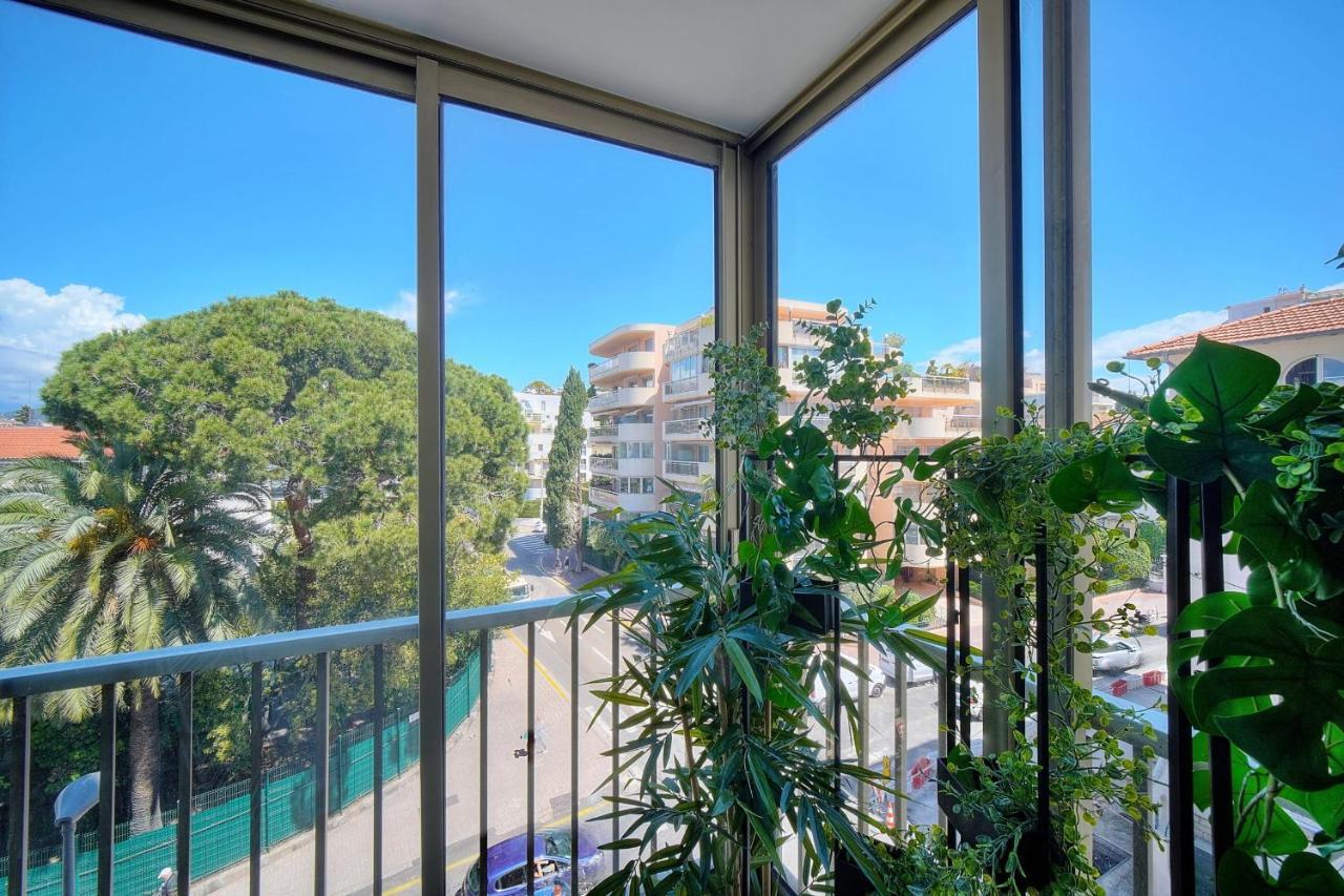 Immogroom - 5 Min From The Croisette Beaches - Terrace - Ac - Sea View *